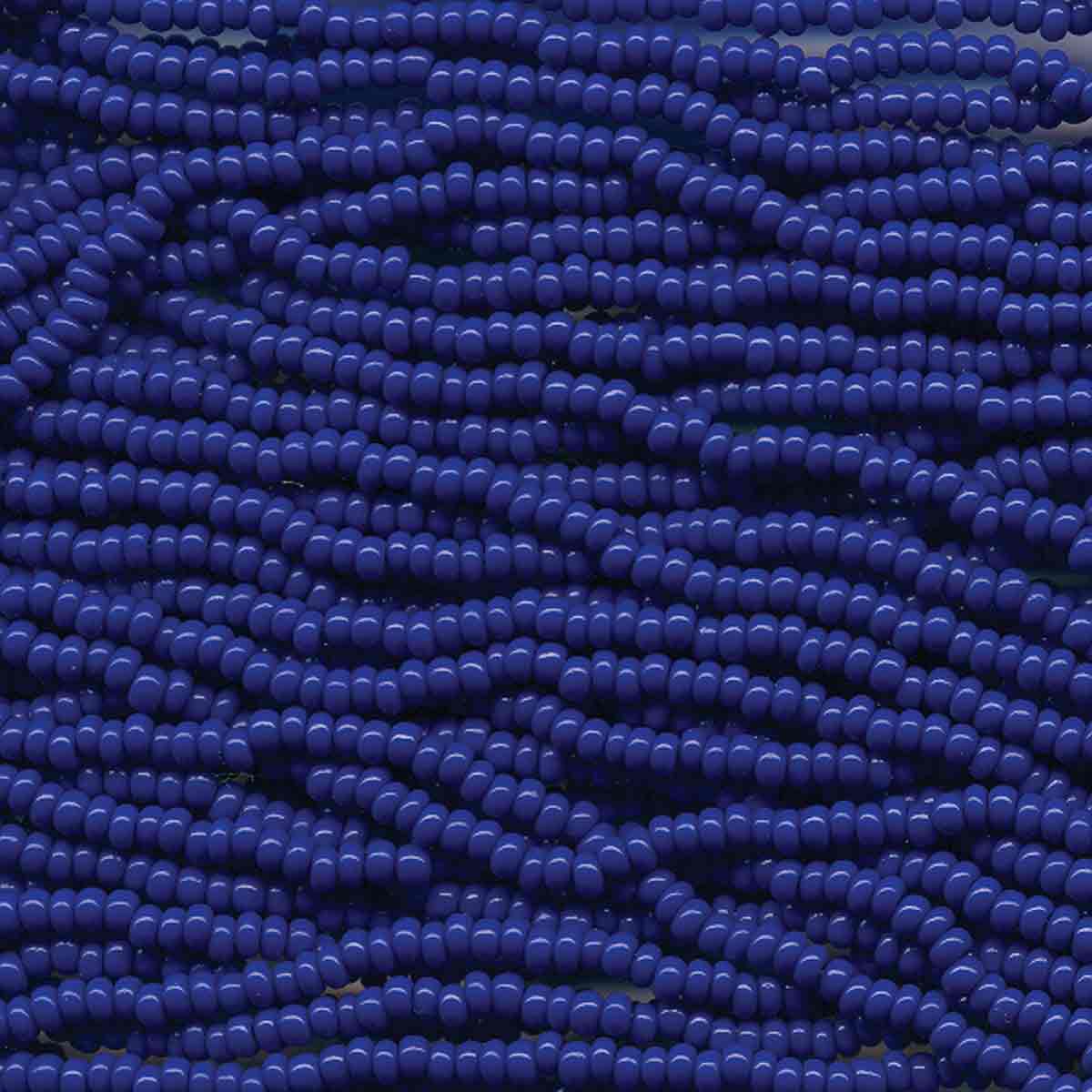 Preciosa #11 Seed Bead Hanks - Blue - 18 grams