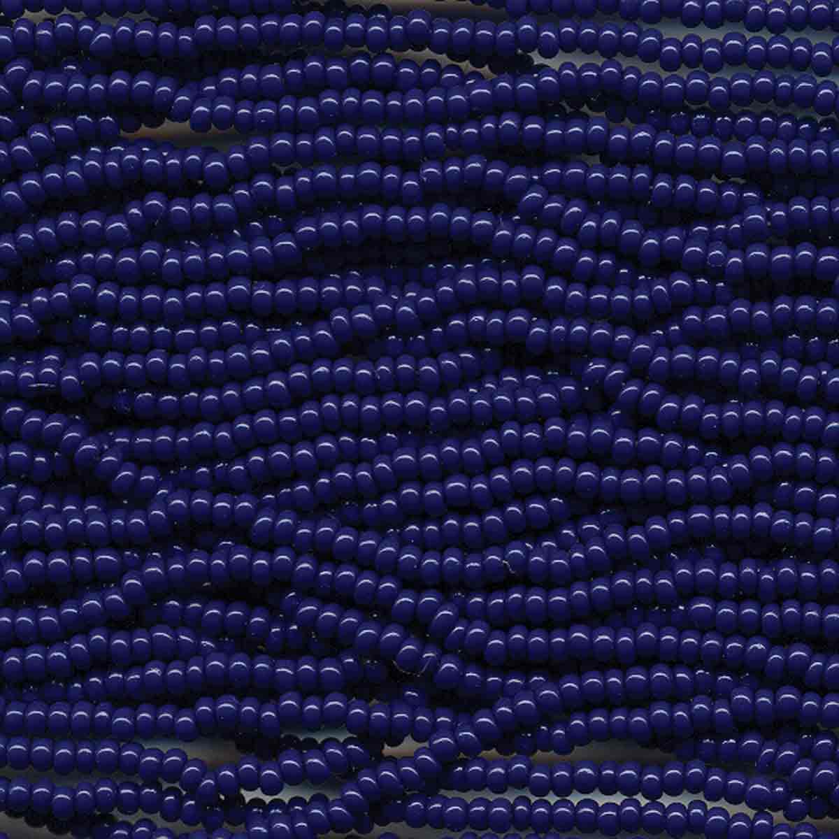 Preciosa #11 Seed Bead Hanks - Navy Blue - 18 grams