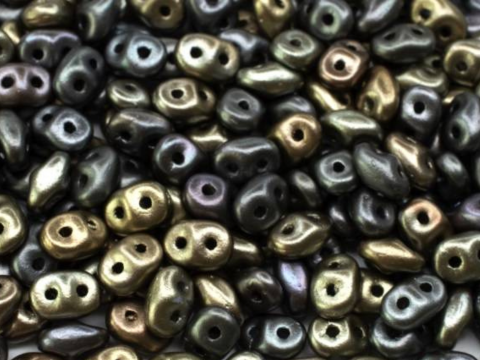 Matubo Superduo - 00030-01670 - Crystal Grey Rainbow - 10 gms