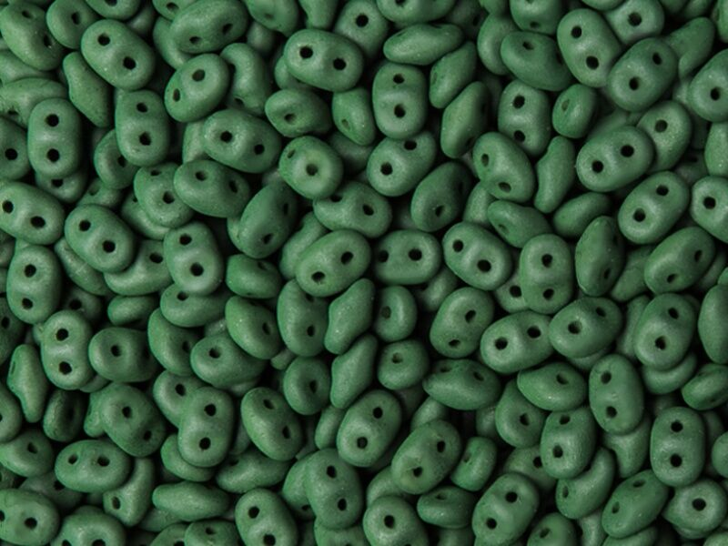 Matubo Superduo - 02010-29542 - Velvet Matte Forest Green - 10 gms