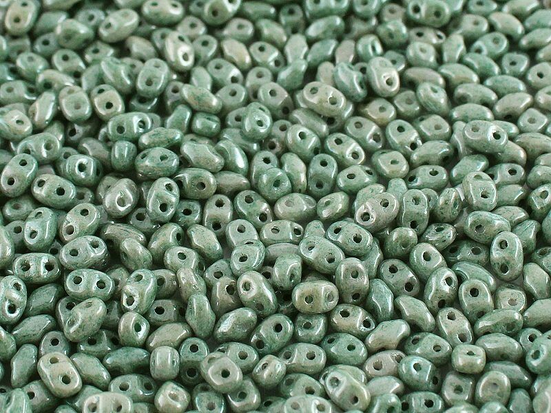 Matubo Superduo - 03000-14459 - Chalk Green Luster - 10 gms