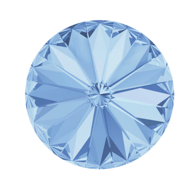 Swarovski 1122 Rivoli - Light Sapphire