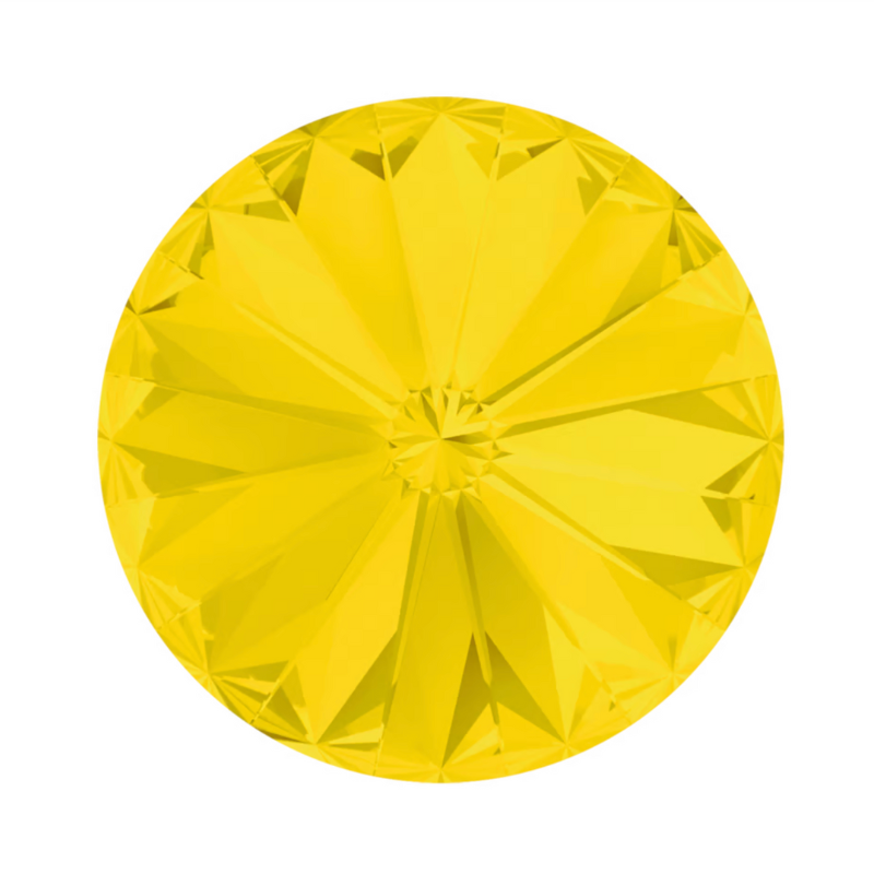 Swarovski 1122 Rivoli - Yellow Opal
