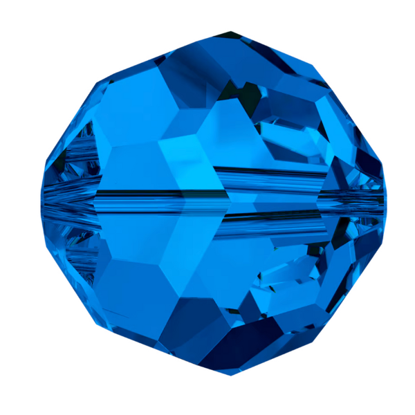 Swarovski 5000 Round - 6mm - Sapphire - 20 pcs