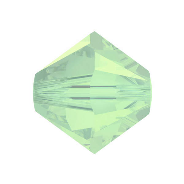 Swarovski 5328 Bicone - 8mm - Chrysolite Opal - 10 pcs