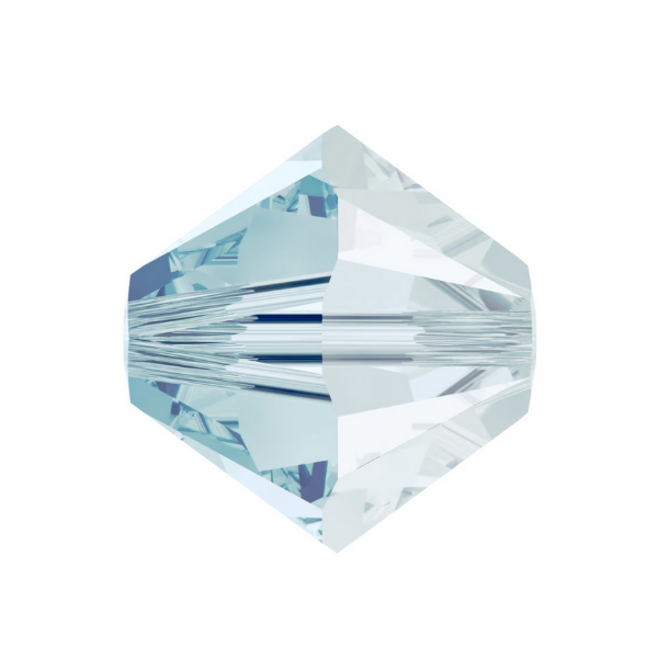 Swarovski 5328 Bicone - 6mm - Light Azore Satin - 20 pcs