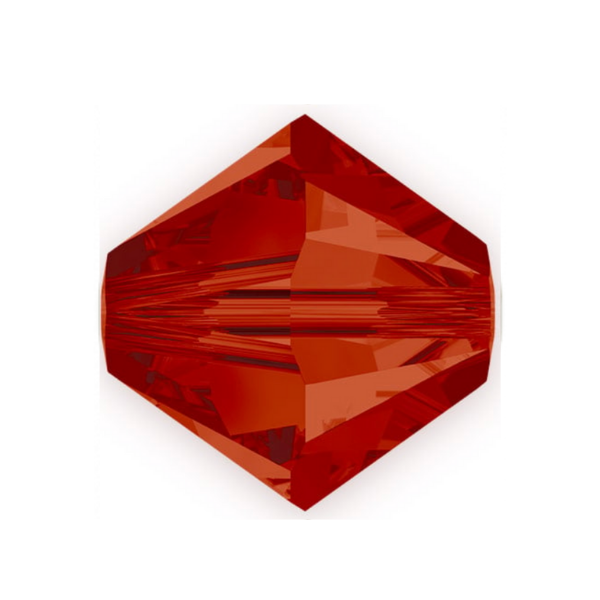 Swarovski 5328 Bicone - 6mm - Red Magma - 20 pcs