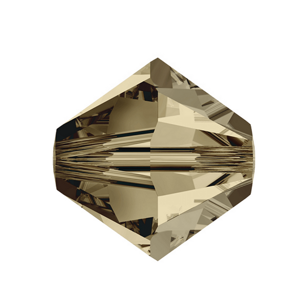 Swarovski 5328 Bicone - 3mm - Smoky Quartz - 20 pcs