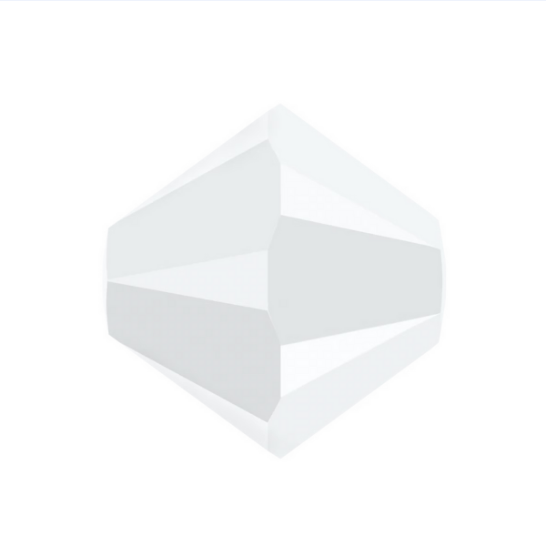 Swarovski 5328 Bicone - 6mm - White Alabaster - 20 pcs
