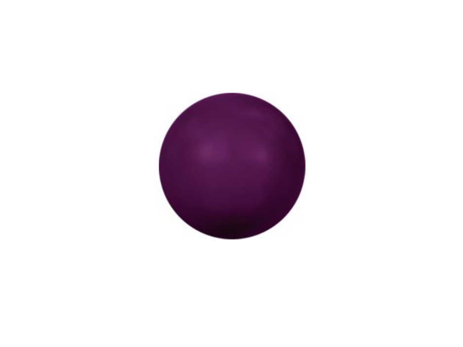 Swarovski 5810 Pearl - 6mm - Blackberry - 10 pcs