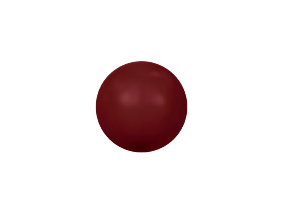 Swarovski 5810 Pearl - 6mm - Bordeaux - 10 pcs