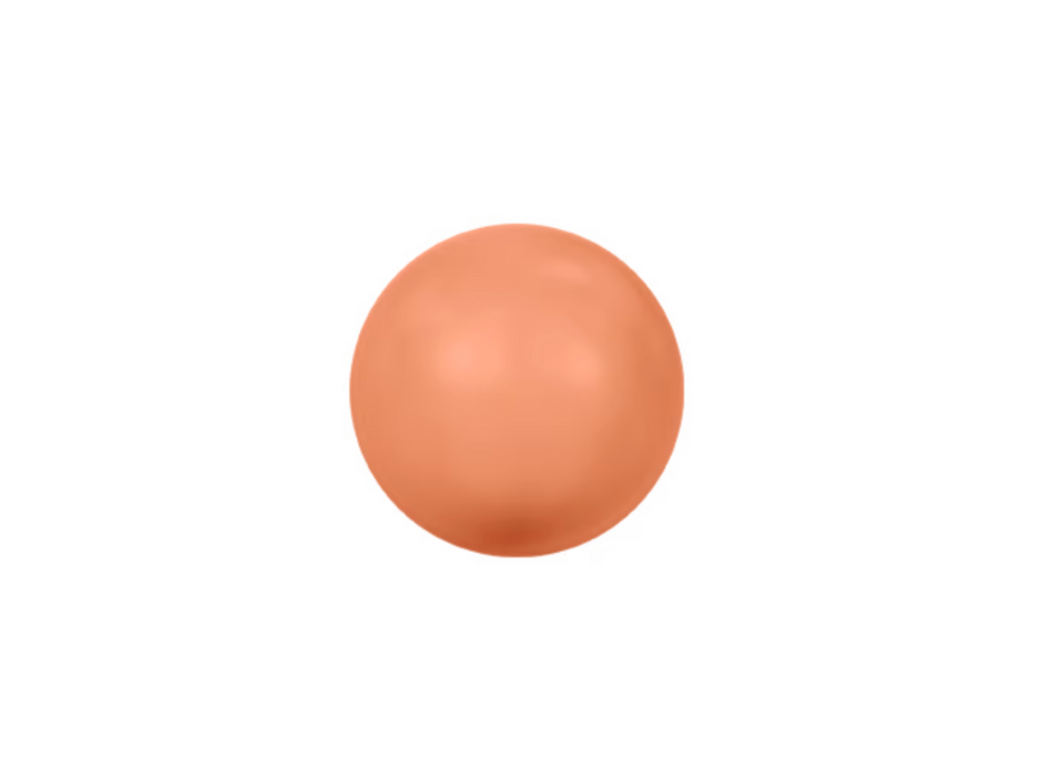 Swarovski 5810 Pearl - 6mm - Coral - 10 pcs