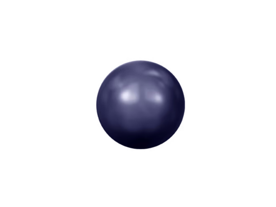 Swarovski 5810 Pearl - 6mm - Dark Purple - 10 pcs