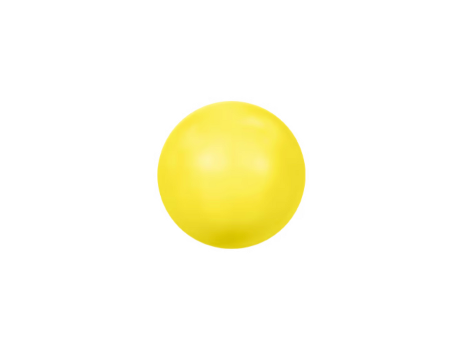 Swarovski 5810 Pearl - 4mm - Neon Yellow - 20 pcs