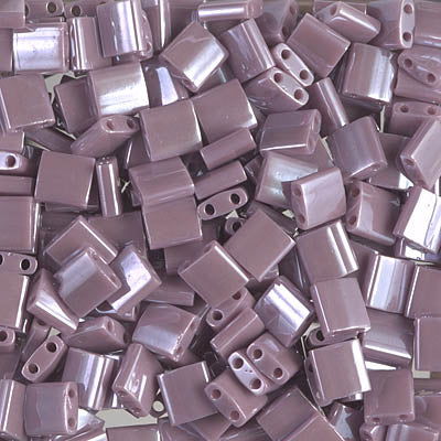 MIYUKI Full Tila Bead - TL437 Opaque Mauve Luster - 10 gms