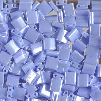 MIYUKI Full Tila Bead - TL446 Opaque Light Periwinkle Luster - 10 gms