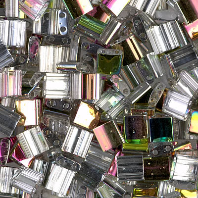 MIYUKI Full Tila Bead - TL4552 Crystal Vitrail - 10 gms