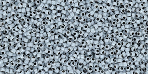 TOHO #15 Seeds - 820 - Inside Colour Opaque Grey Black - 5 gms