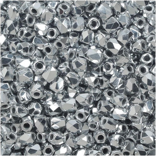 True 2 - 2mm Fire Polished Faceted Rounds - Full Labrador - 100 pcs