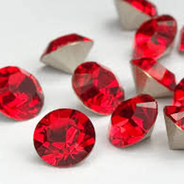Swarovski 1028 SS19 Chaton - Light Siam - 24 pcs