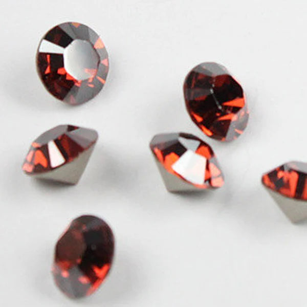 Swarovski 1028 SS19 Chaton - Padparadascha Satin - 24 pcs