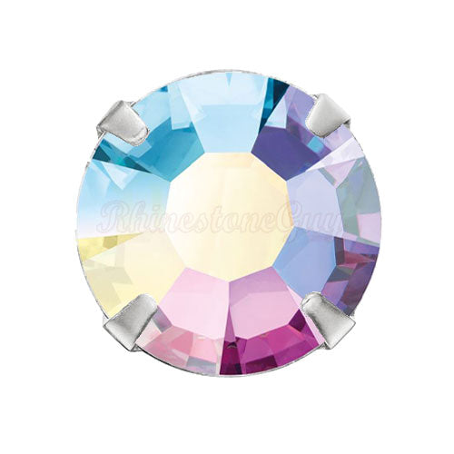 Swarovski Rose Montees - SS16 - Crystal AB - Pack 10
