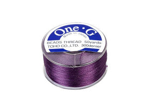 Toho One-G Beading Thread - 50 yards - Purple