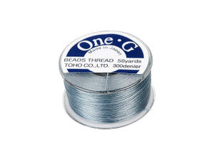 Toho One-G Beading Thread - 50 yards - Grey