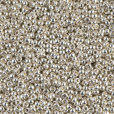 MIYUKI #11 Seed Bead - 11-1051 Galvanized Silver - 10 gms