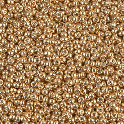 MIYUKI #11 Seed Bead - 11-1052 Galvanized Gold - 10 gms