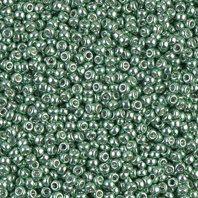 MIYUKI #11 Seed Bead - 11-1074 Galvanized Green - 10 gms