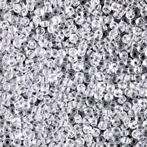 MIYUKI #11 Seed Bead - 11-131 Crystal - 10 gms