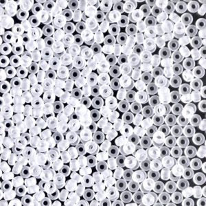 MIYUKI #11 Seed Bead - 11-131F Matte Transparent Crystal - 10 gms