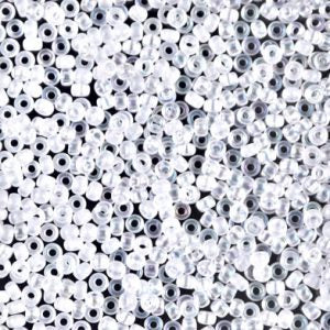 MIYUKI #11 Seed Bead - 11-131SFR Semi Matte Transparent Crystal AB - 10 gms