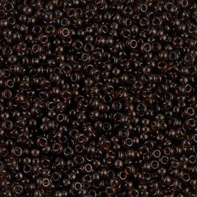 MIYUKI #11 Seed Bead - 11-135 Transparent Root Beer - 10 gms