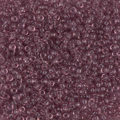 MIYUKI #11 Seed Bead - 11-142 Transparent Smoky Amethyst - 10 gms