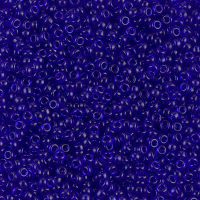 MIYUKI #11 Seed Bead - 11-151 Transparent Cobalt - 10 gms