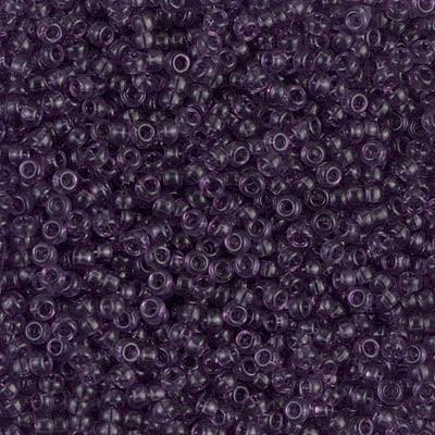 MIYUKI #11 Seed Bead - 11-157 Transparent Amethyst - 10 gms