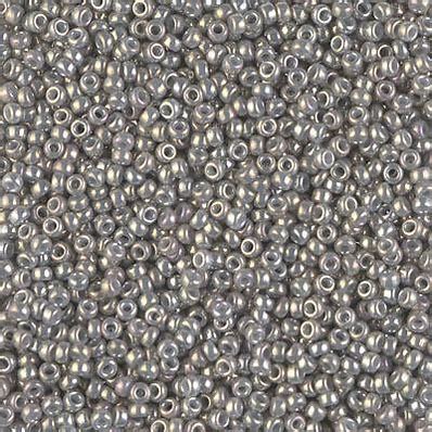 MIYUKI #11 Seed Bead - 11-1865 Galvanized Grey Luster - 10 gms