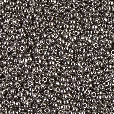 MIYUKI #11 Seed Bead - 11-190 Nickle Plated - 10 gms