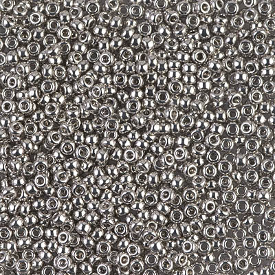 MIYUKI #11 Seed Bead - 11-194 Palladium Plated - 10 gms