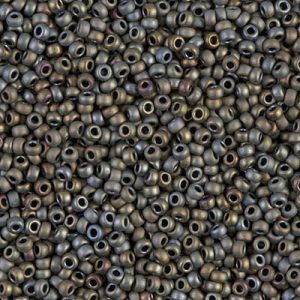 MIYUKI #11 Seed Bead - 11-2012 Matte Silver Grey - 10 gms