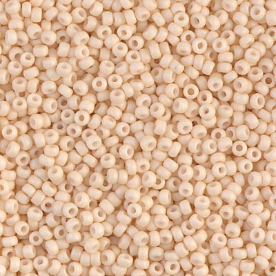 MIYUKI #11 Seed Bead - 11-2022 Matte Dark Cream - 10 gms