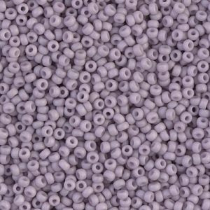 MIYUKI #11 Seed Bead - 11-2025 Fancy Frosted Mauve - 10 gms