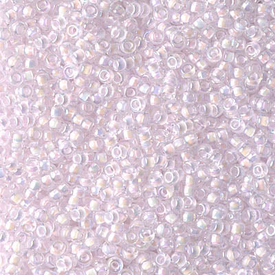 MIYUKI #11 Seed Bead - 11-272 Transparent Pink AB - 10 gms