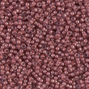 MIYUKI #11 Seed Bead - 11-364 Lined Berry Luster - 10 gms