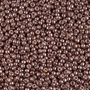 MIYUKI #11 Seed Bead - 11-4213 - DURACOAT Galvanized Dark Mauve - 10 gms