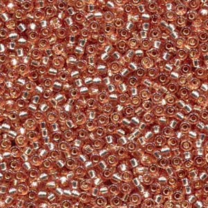 MIYUKI #11 Seed Bead - 11-4271 DURACOAT Silver Lined Dyed Mica - 10 gms