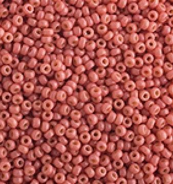 MIYUKI #11 Seed Bead - 11-4464 DURACOAT Opaque Dyed Rose - 10 gms