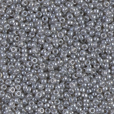 MIYUKI #11 Seed Bead - 11-526 Grey Ceylon - 10 gms